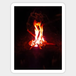 Campfire Sticker